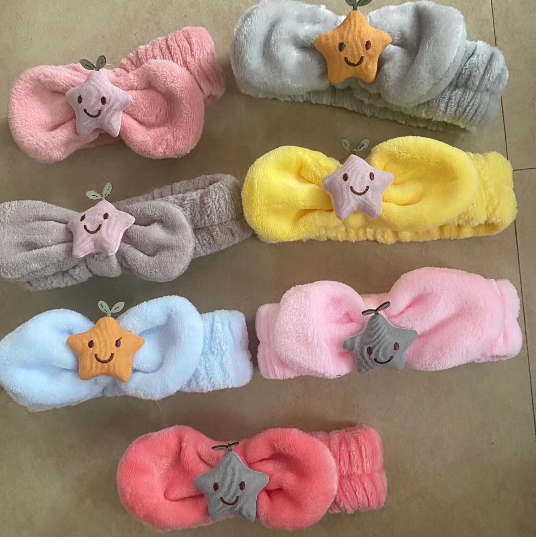 Five-pointed star hair band