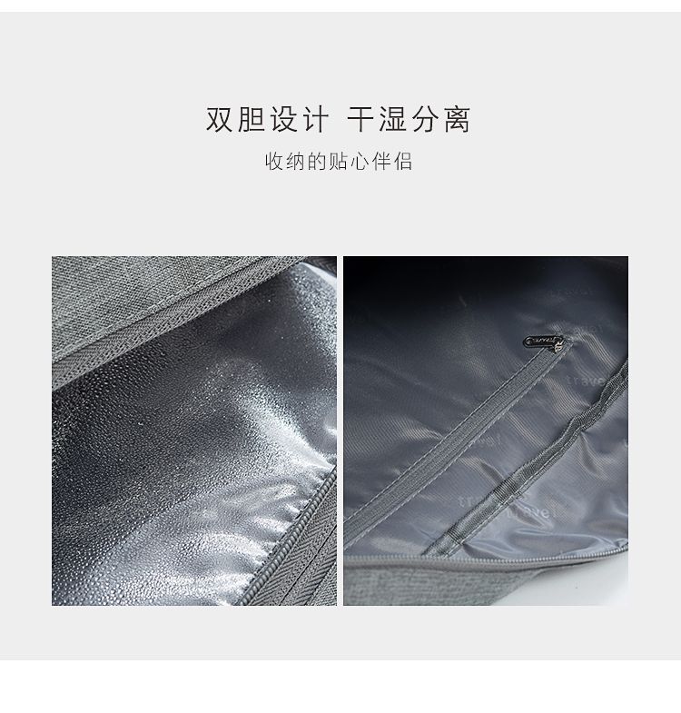 阳离子干湿分离包男女款健身包可定logo详情图4