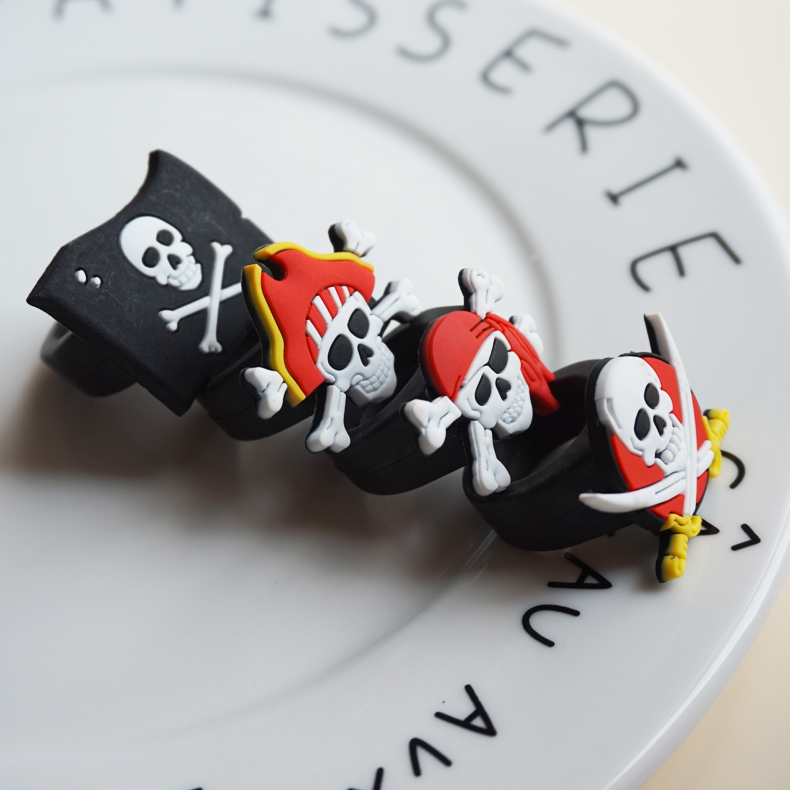 Cartoon PVC soft rubber ring for children details Picture