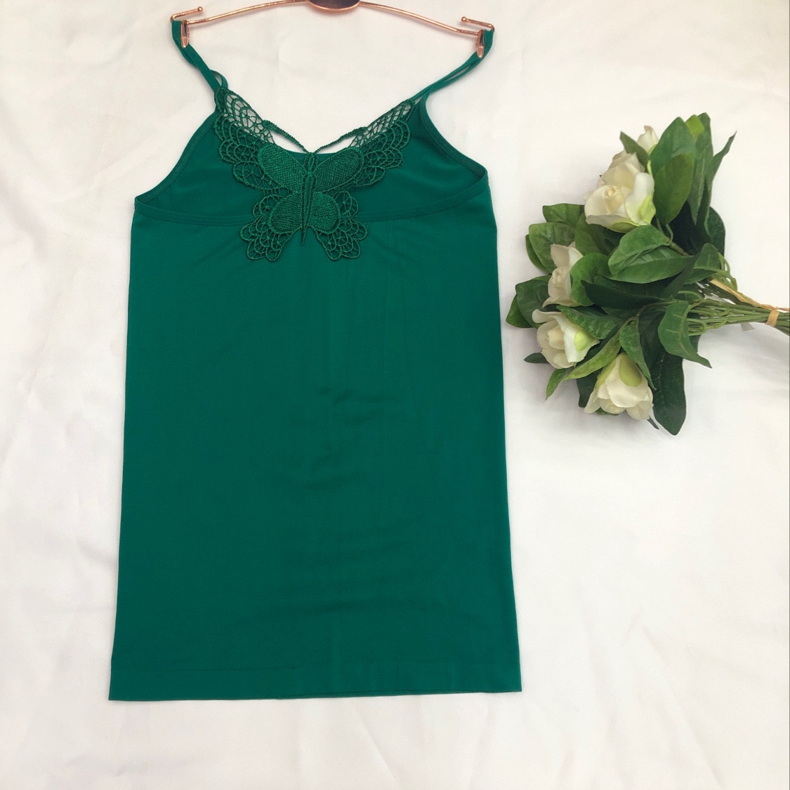 Seamless Lady adult butterfly tank top thumbnail