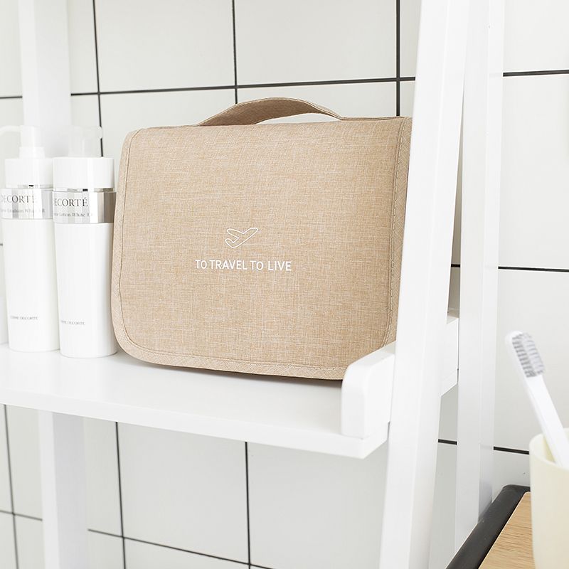 Cationic hook toiletry bag toiletry bag can be customized logo design