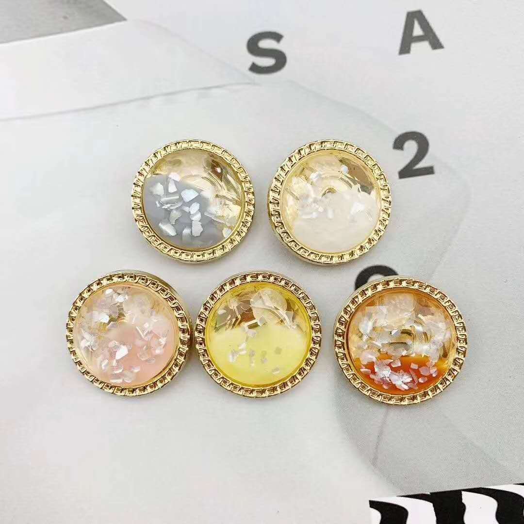 New resin buttons coat coat trench coat men's formal suit suit trouser button thumbnail