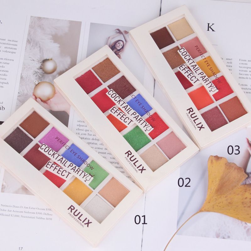 10 colours eye shadow web celebrity hot style children stage eye shadow plate pearlite bright ground color