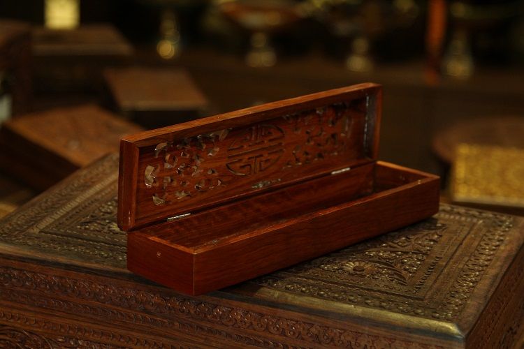 Grass rosewood incense box Item Picture