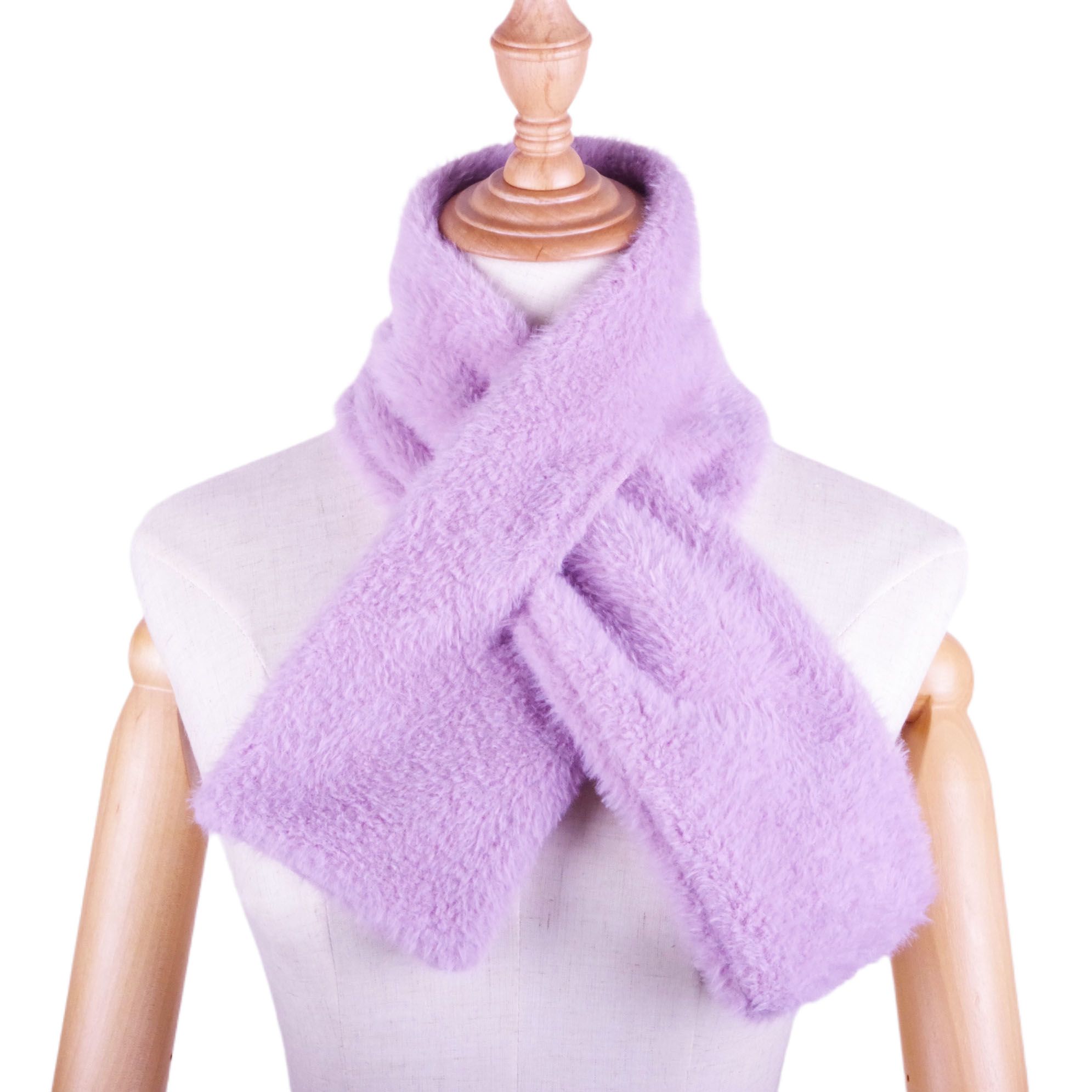 Bao Le Cashmere Open Scarf Winter Plush Scarf A Variety Of Colors Warm Fashion Imitation Fur Scarf Item Picture