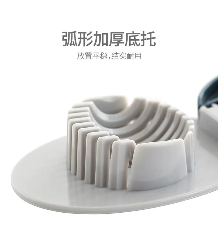 Japanese kitchen household multi-functional stainless steel egg slicer, preserved egg and preserved egg slicer, egg slicing magic tool detail image 2
