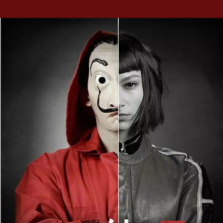 Manufacturers Direct Sales Of New Halloween Party Movie House Of Cards Dali Mask La Casa De Papel Masks