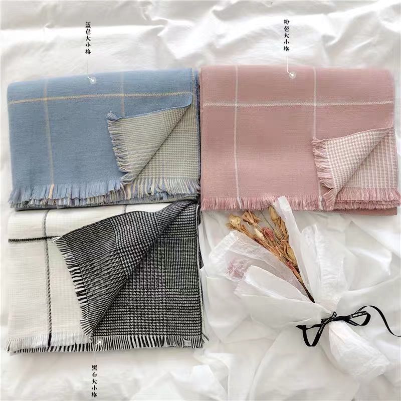 British plaid tassel thumbnail