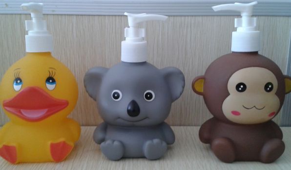 Cartoon hand sanitizer bottles body wash solution bottles thumbnail