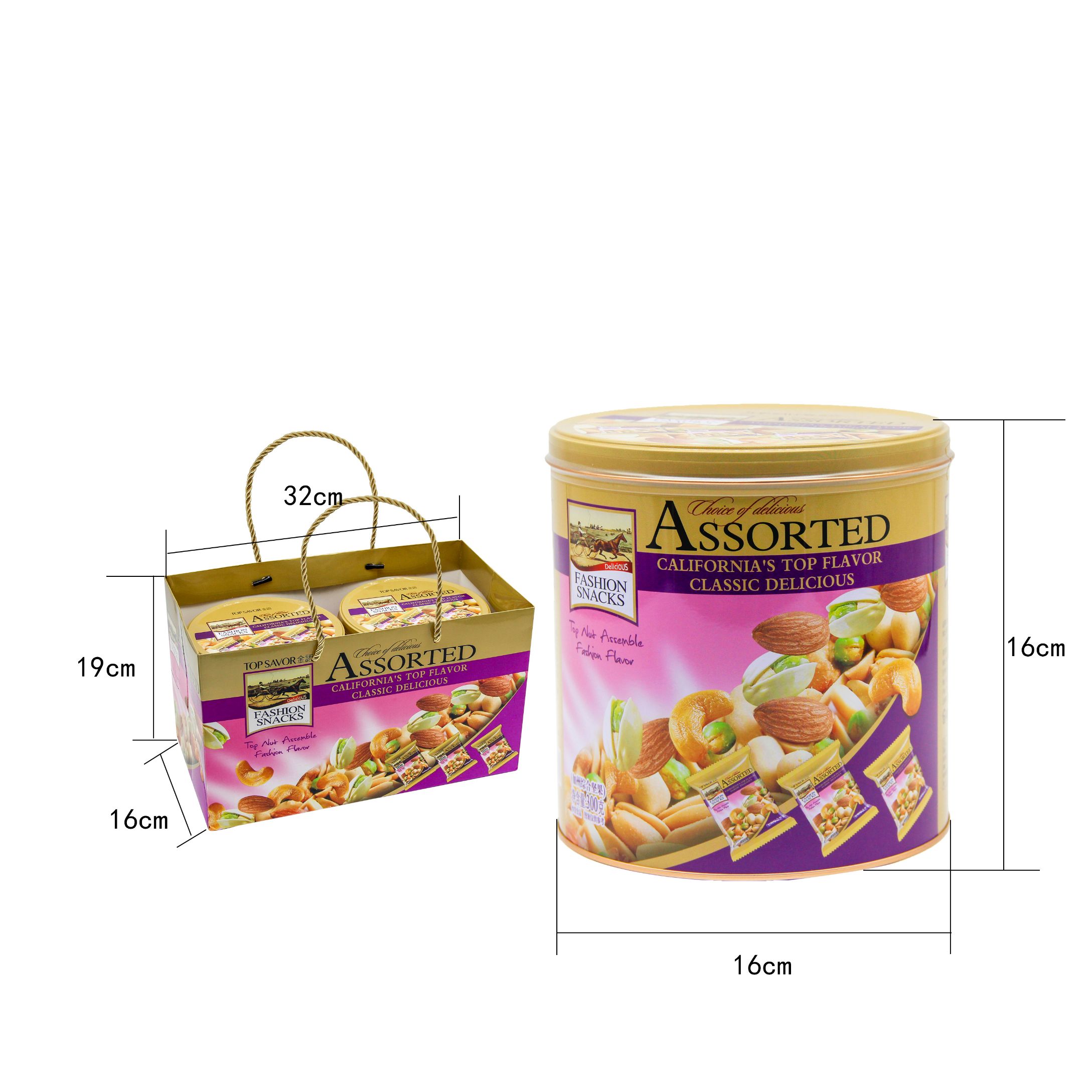 金语 加州综合坚果300g*2产品图