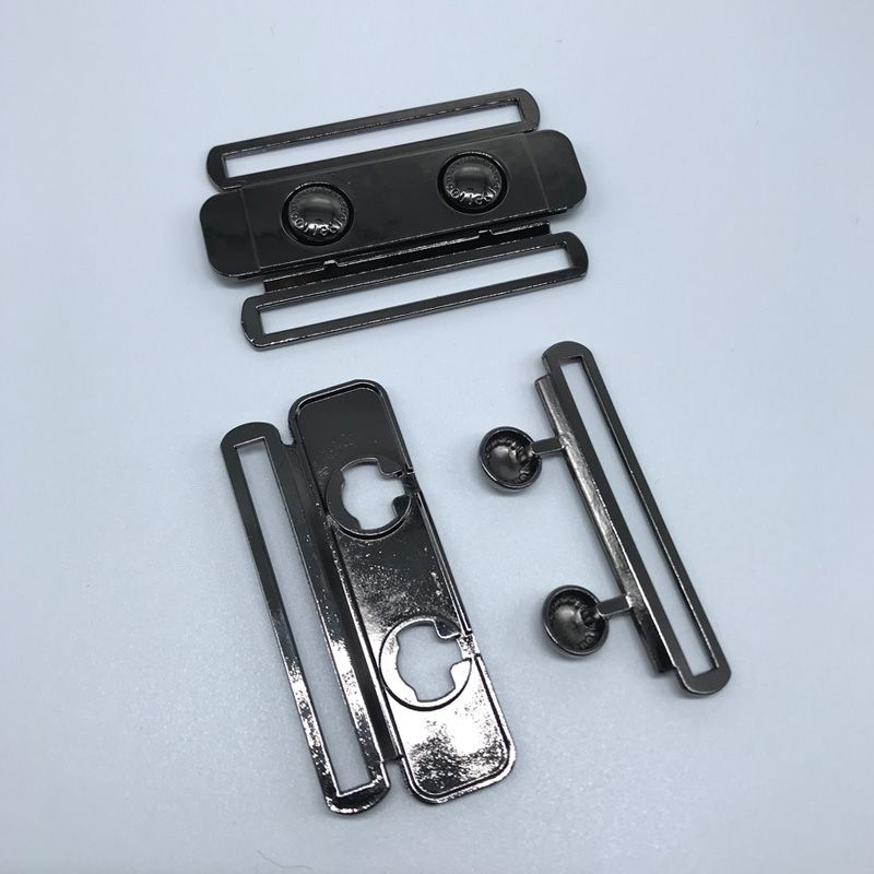 Metal alloy buckles, adjustable buckles, connecting buckles, overcoats, trench coats, swimsuits, snap buckles, hidden buckles, plug buckles, clothing accessories detail image 9