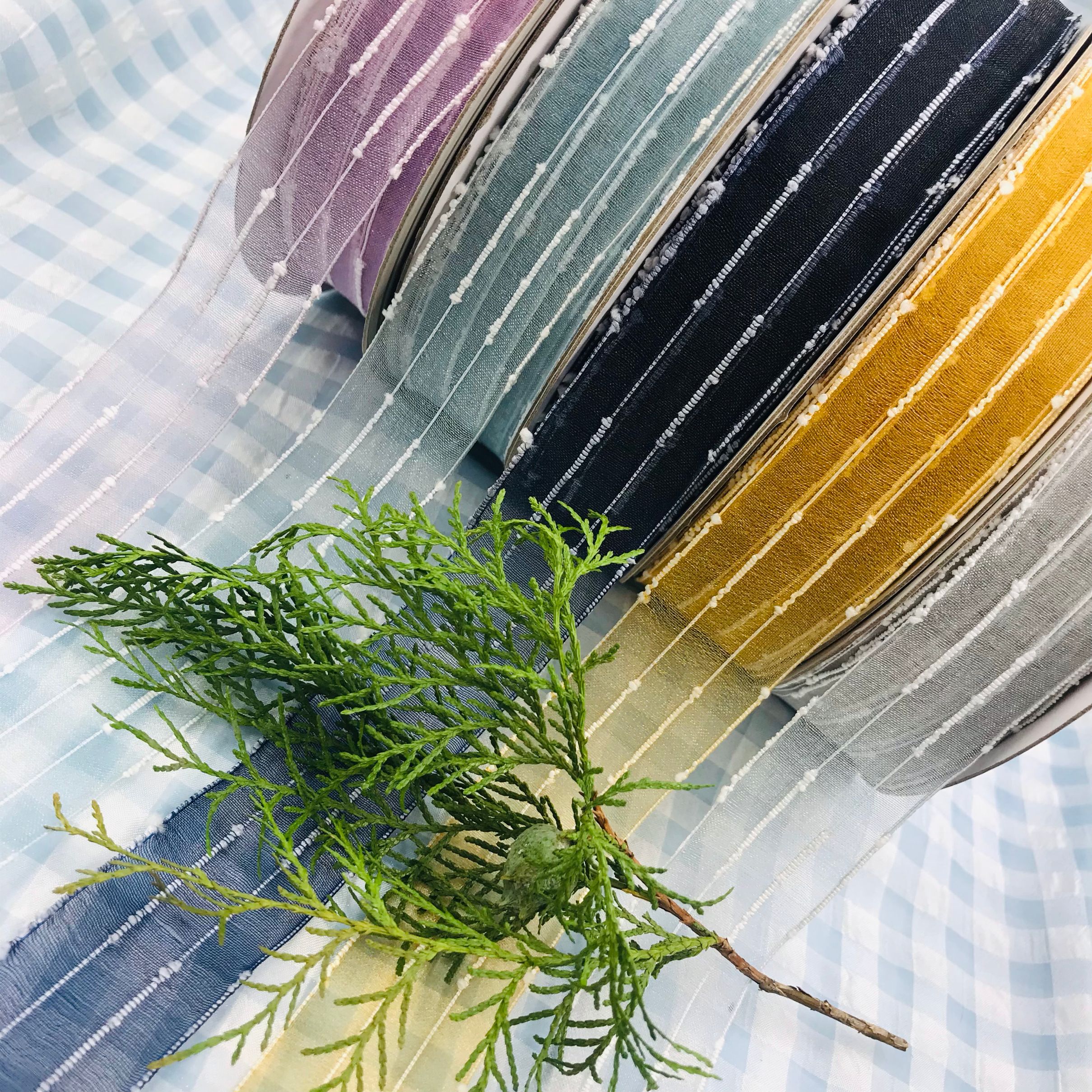 HL37- Jianjian White Thread Snow Yarn Hair Accessory Decoration Material DIY details Picture