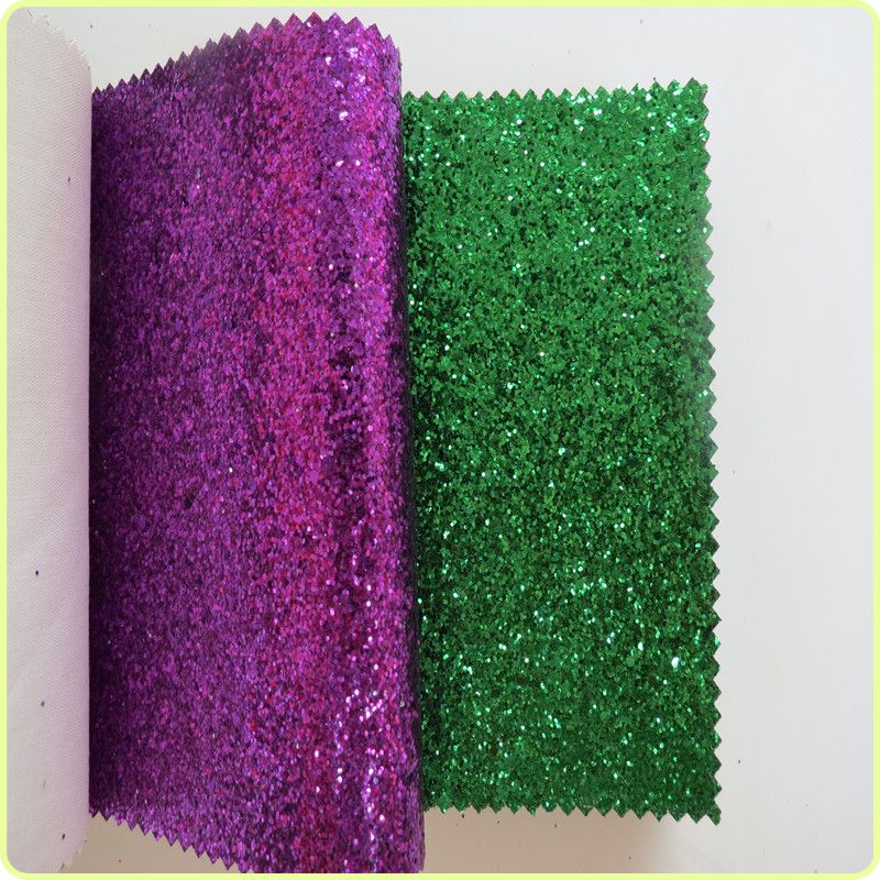 热卖0.75mm闪光金葱皮革 高档新颖pu荧光金葱粉皮革金葱粉皮革详情图6