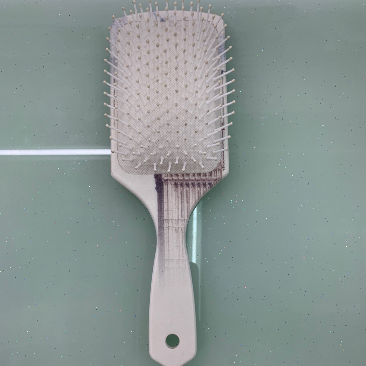 8586ALJ印花气囊按摩梳