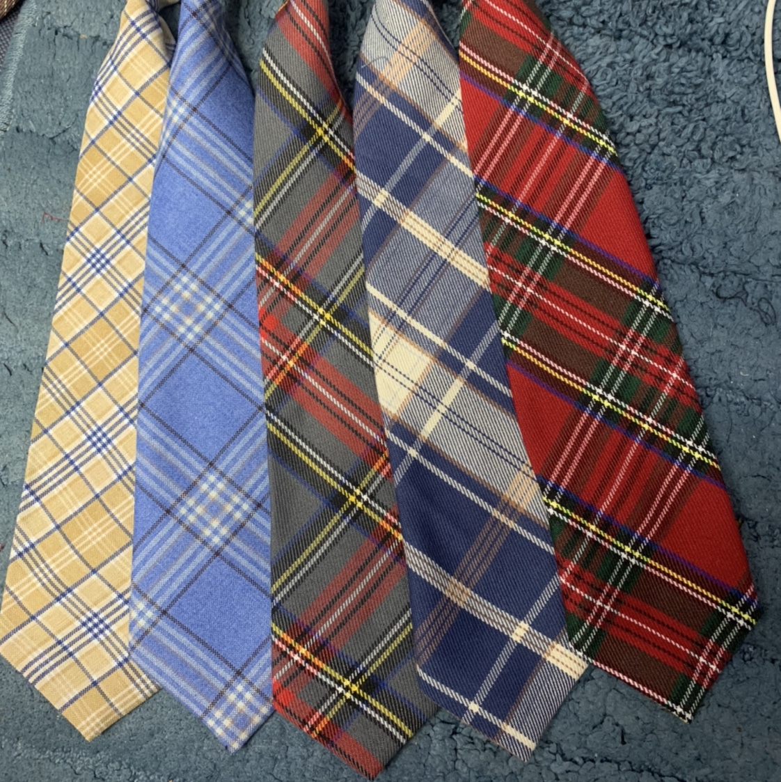 High-end knitted fabric children's universal multi-style ties 10