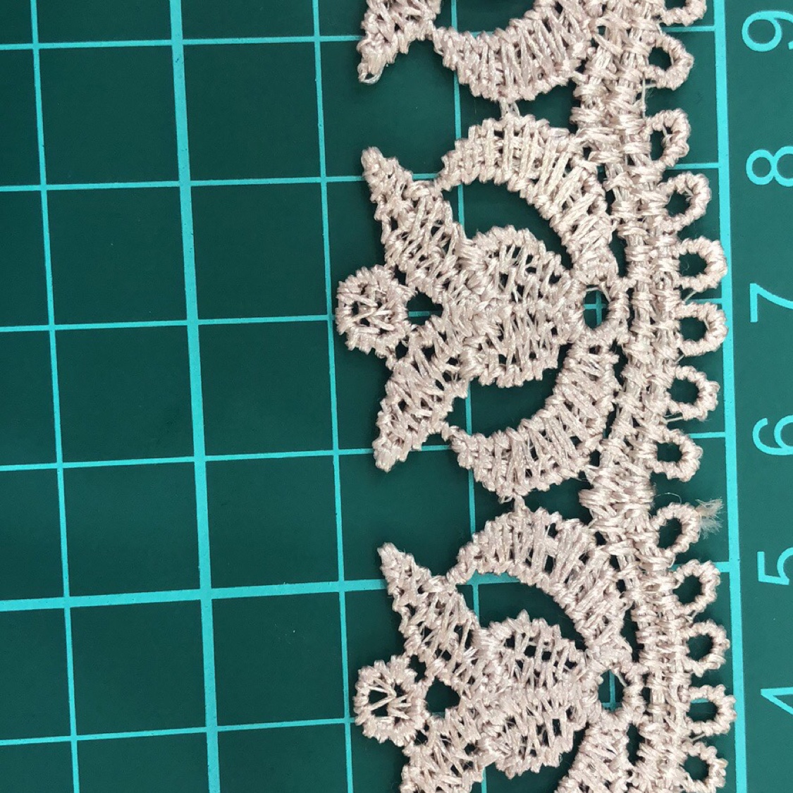 Polyester 0006 white lace textile accessory details Picture