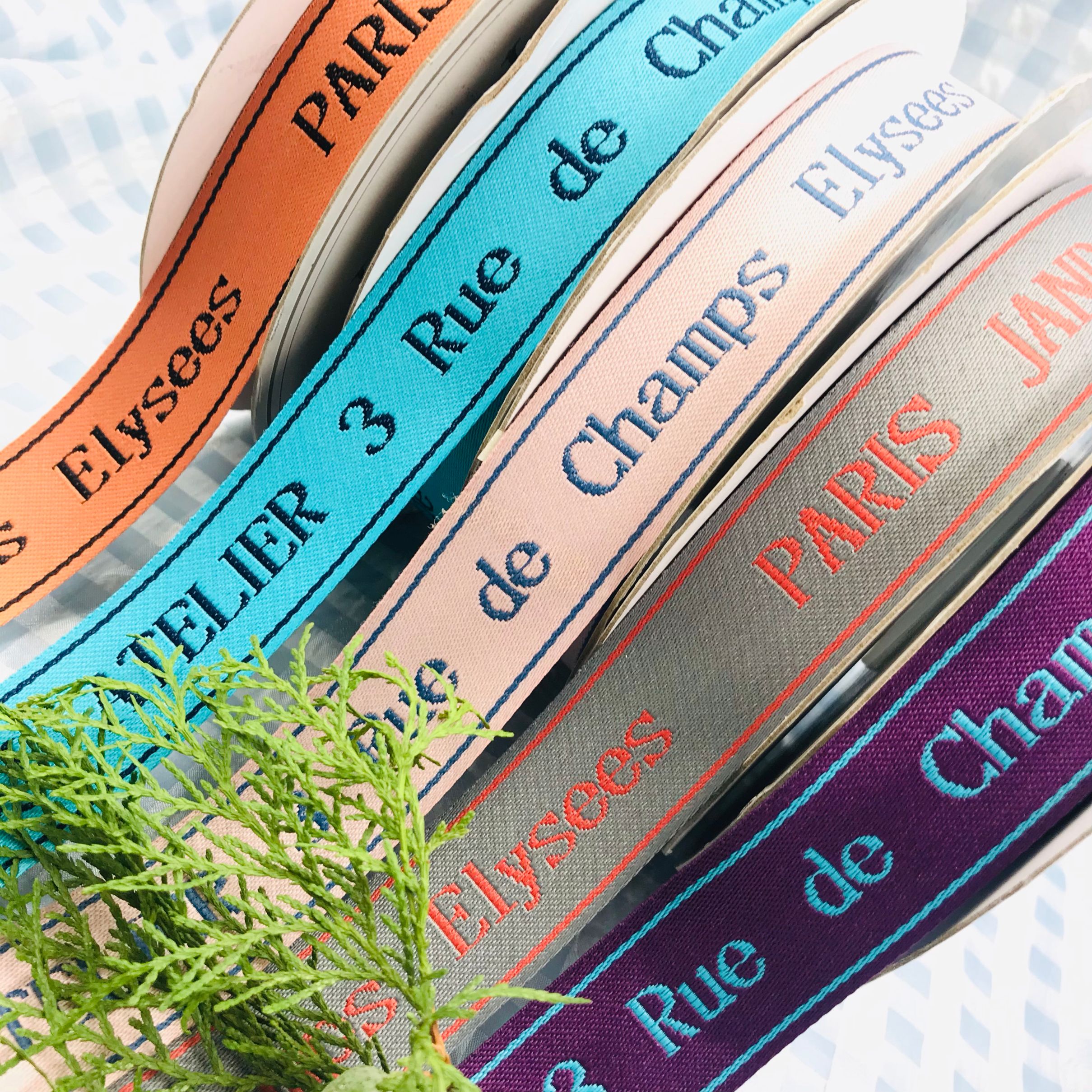 Hl128- Jianjian Letter Band Hair Accessory Decorative Clothing Accessory details Picture