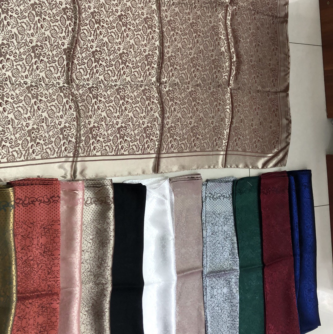Jacquard Square. Long Scarf undefined