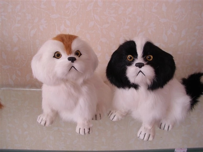 仿真动物真皮摆件布垫猫狗狗仿真动物真皮摆件布垫猫狗找黄牛仿真猫咪玩具竹炭猫狗圣诞鹿摄影骆驼马绵羊狮子老虎摆件大型标本定图