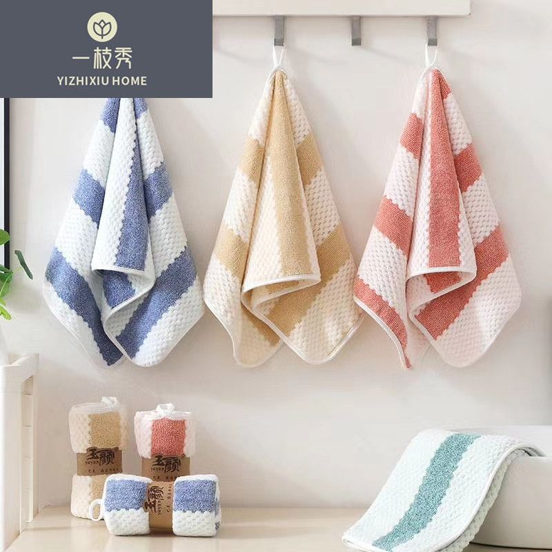 Yiwu quality products: Crystal Love Towel, Coral Fleece towel, Absorbent towel, Soft Hand Feel, 6002