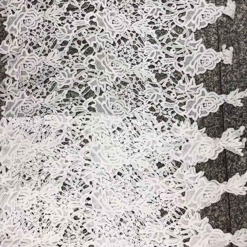 Computerized embroidered milk thread barcode details Picture