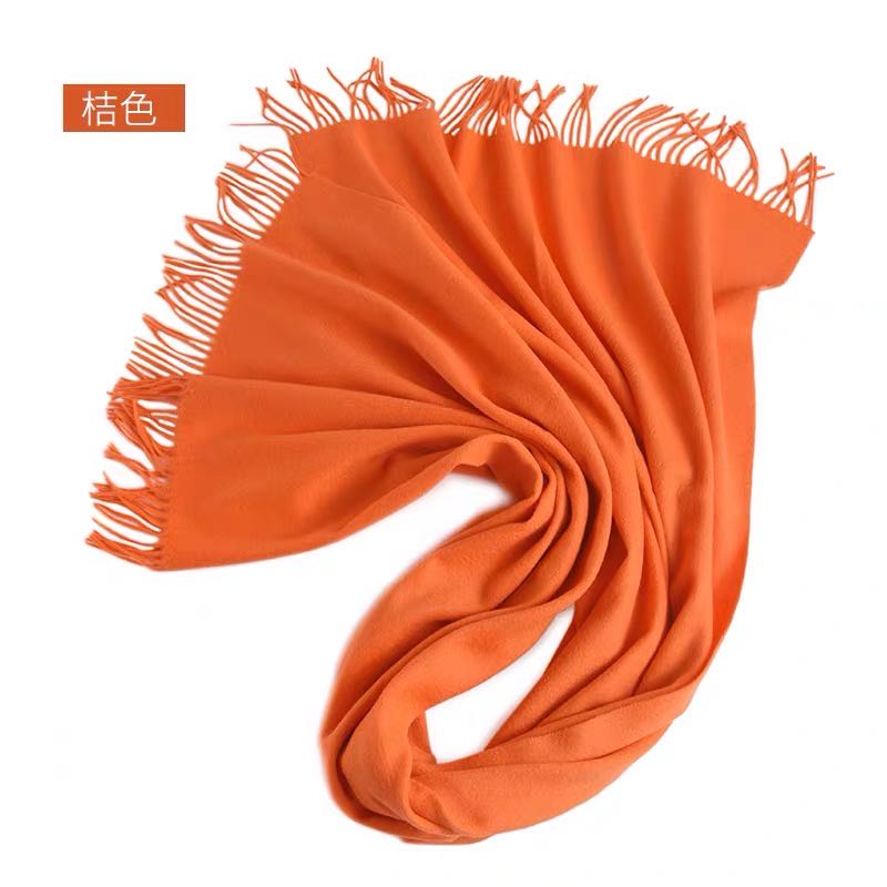 Ladies And Ladies Autumn And Winter Coats With Casual Explosive Scarves