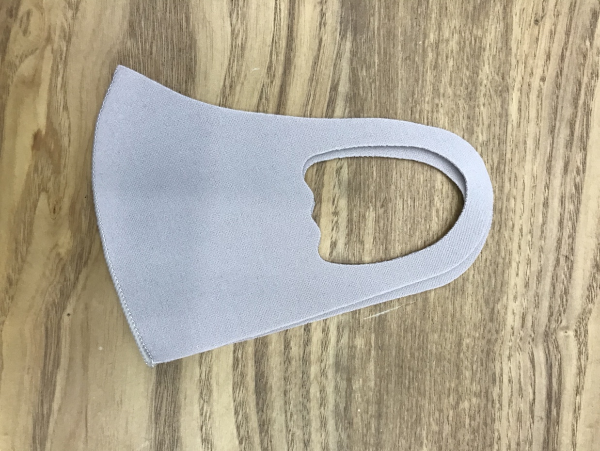 儿童纯色彩色明星口罩防尘防晒透气可水洗灰色【外贸专供】民用民用民用民用产品图