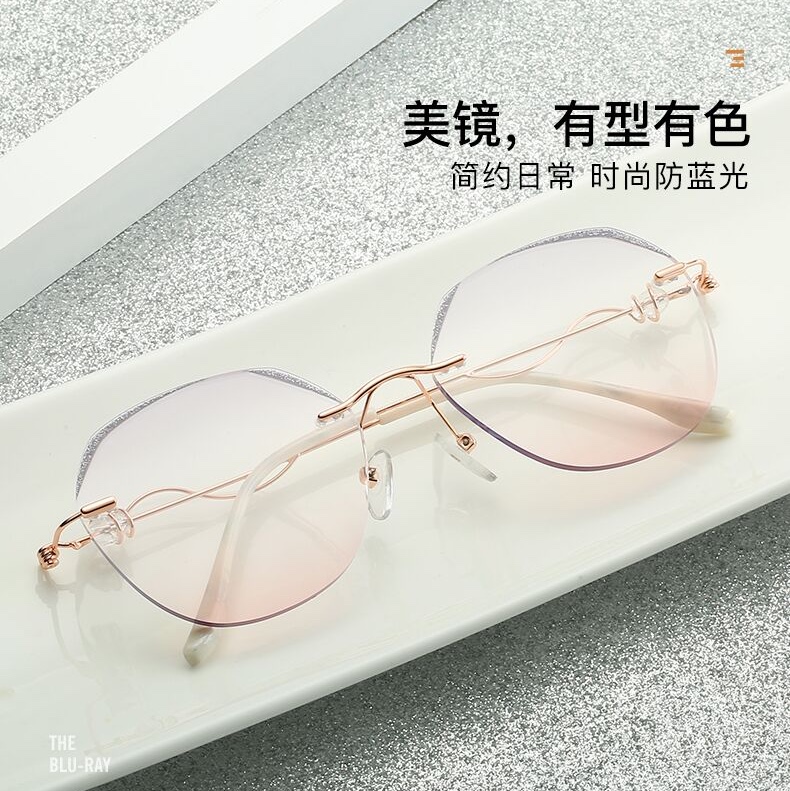 Sunglasses for women with rimless lenses 8