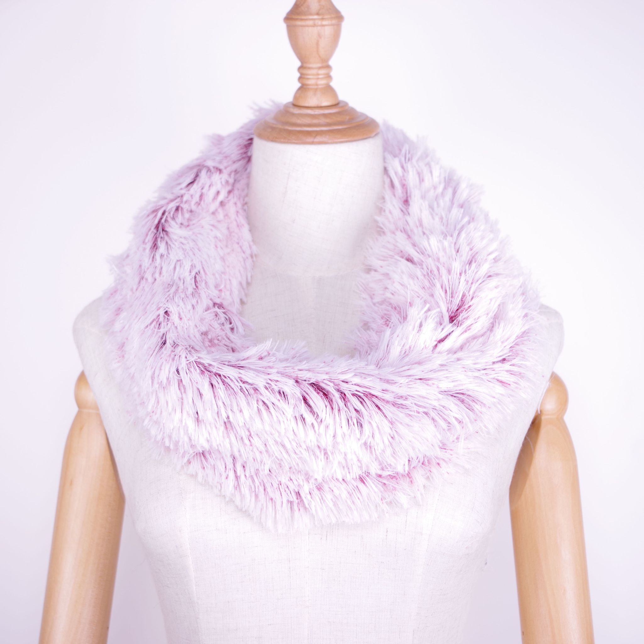 Two-Color Forty Hair Long Neck Plush Neck Autumn Winter undefined