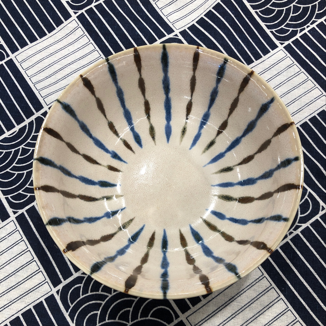 A 6.3 ramen bowl imported from Japan, featuring Mino yakitori