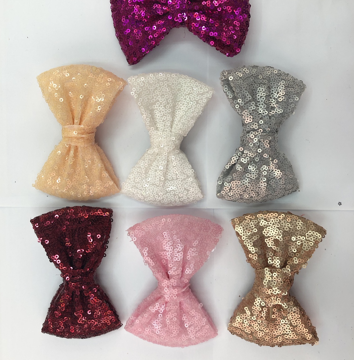 Korean version of the vogue glossy piece bow hair clip tiara