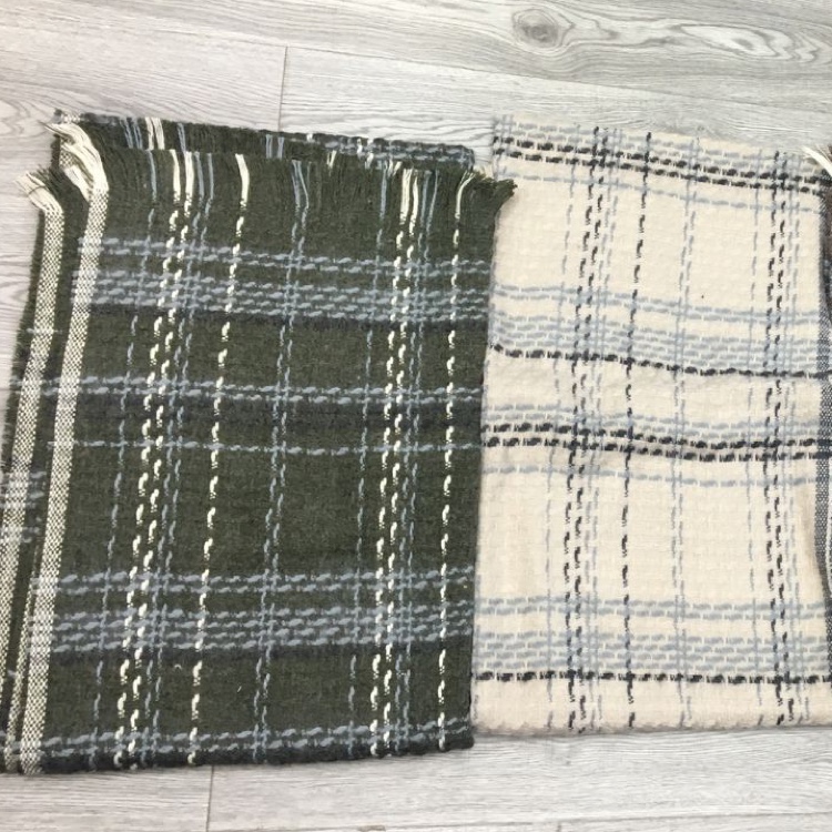 Cashmere Plaid Scarf