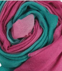 Winter men can wear warm casual letty pattern imitation velvet scarf