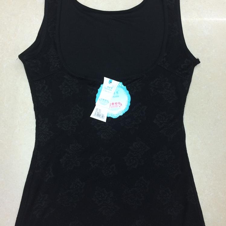 6812# Jacquard Fabric Inside Breathable Cotton Chest Tuck Top details Picture