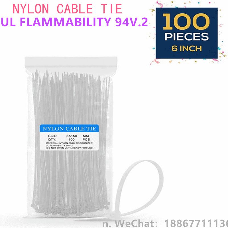 Nylon tie belt/plastic products/stainless steel tie详情图2