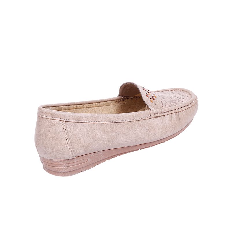 Custom ladies pink fashion shoes durable flat non-slip shoes #2007049