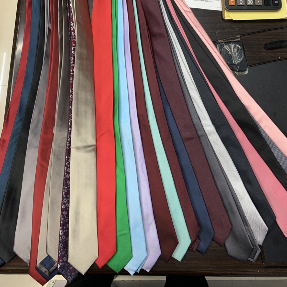 High-end knitted fabric children's universal multi-style ties 7 details Picture