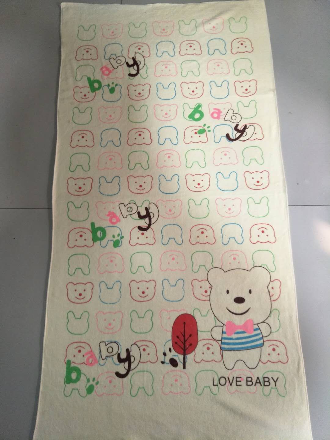 Ultra-fine printed cartoon bath towel undefined