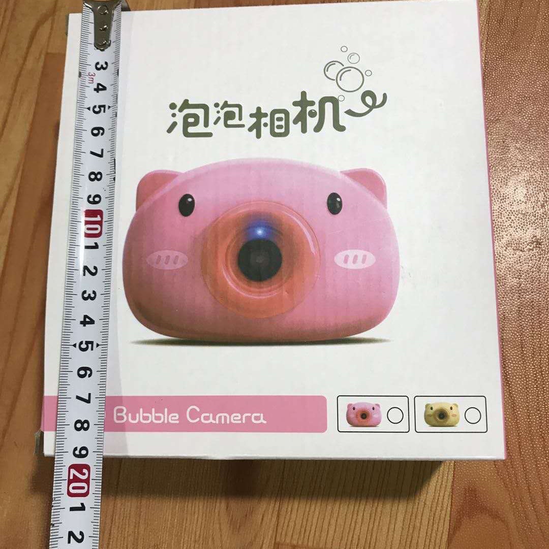 网红吹泡泡机照相机儿童电动玩具少女心抖音同款小猪枪棒器水批发产品图
