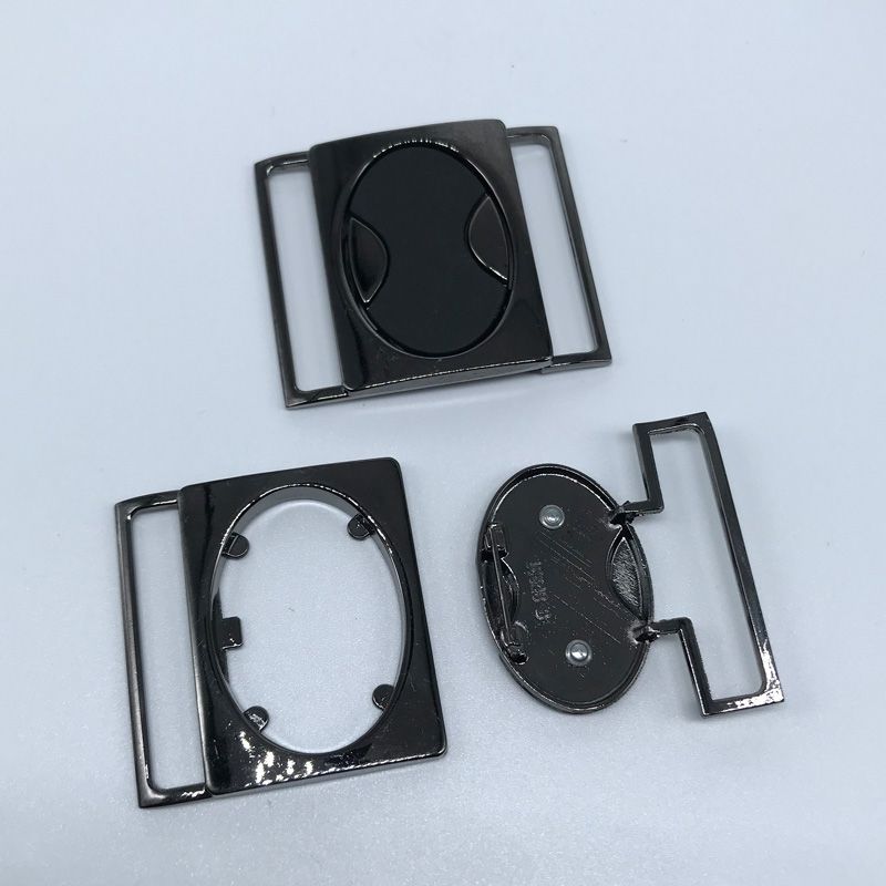 Metal alloy buckles, adjustable buckles, connecting buckles, overcoats, trench coats, swimsuits, snap buckles, hidden buckles, plug buckles, clothing accessories detail image 8