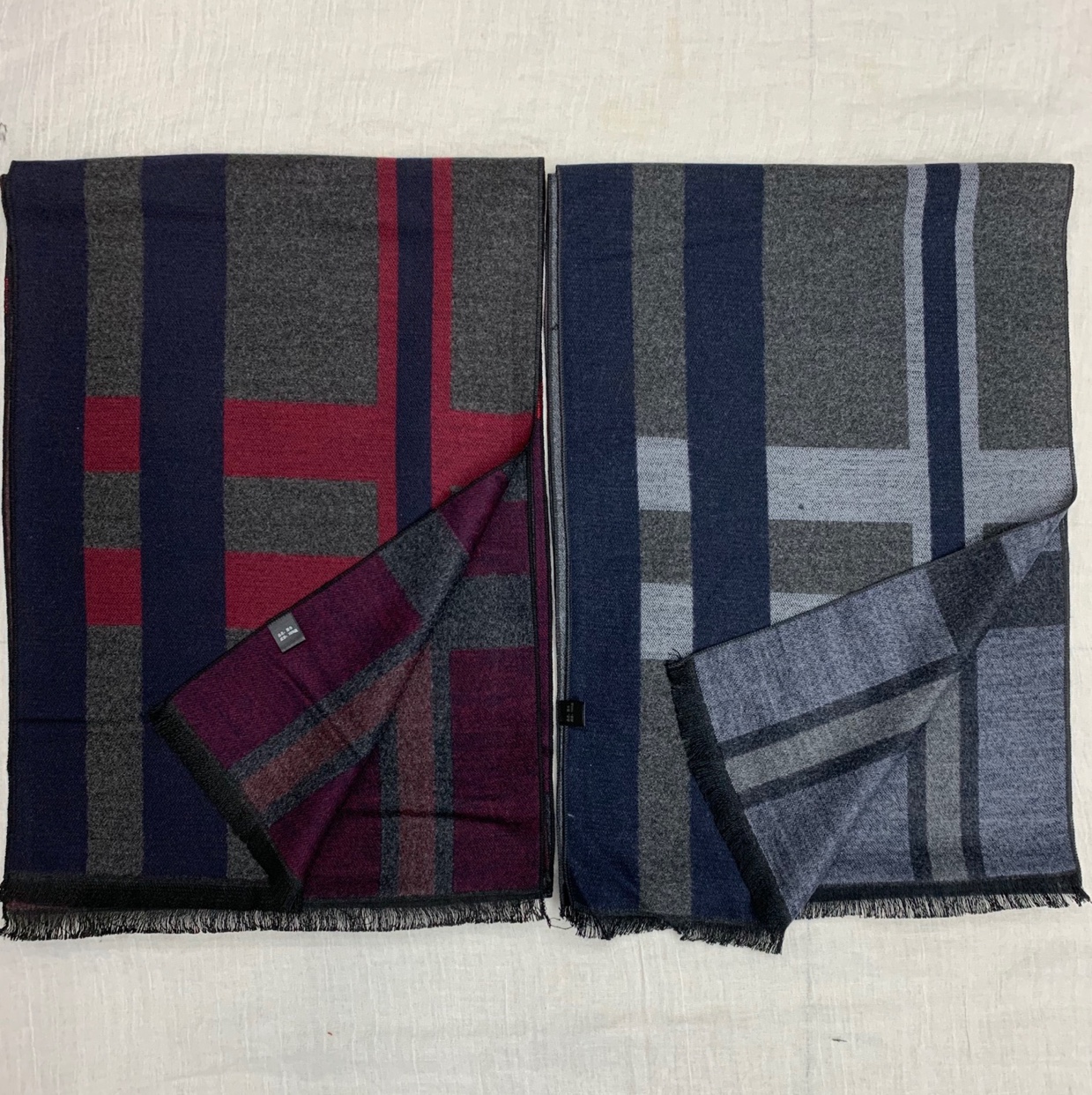 Velvet men's Scarf 2