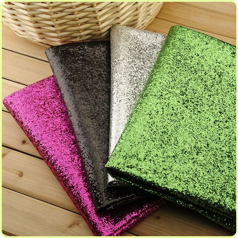 热卖0.75mm闪光金葱皮革 高档新颖pu荧光金葱粉皮革金葱粉皮革详情图1