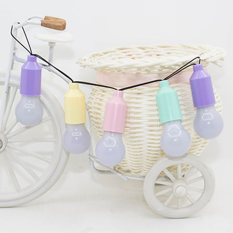 Manufacturers directly pull small light bulb pendant LED key chain small gifts thumbnail
