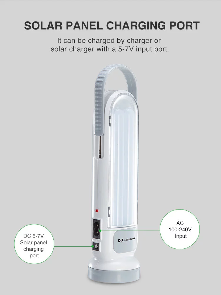 DP 7102B multifunction rechargeable emergency lamp light详情图2