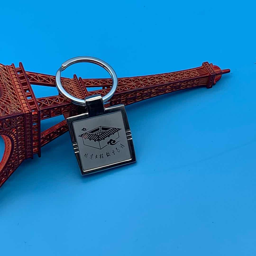 Single-row square keychain Application Scenario