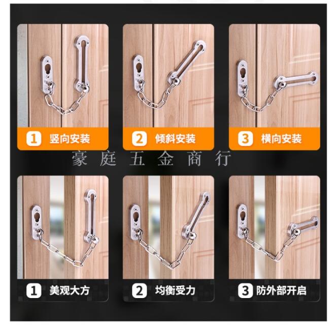 الفولاذ المقاوم للصدأ مقاوم للسرقة detail image 6
