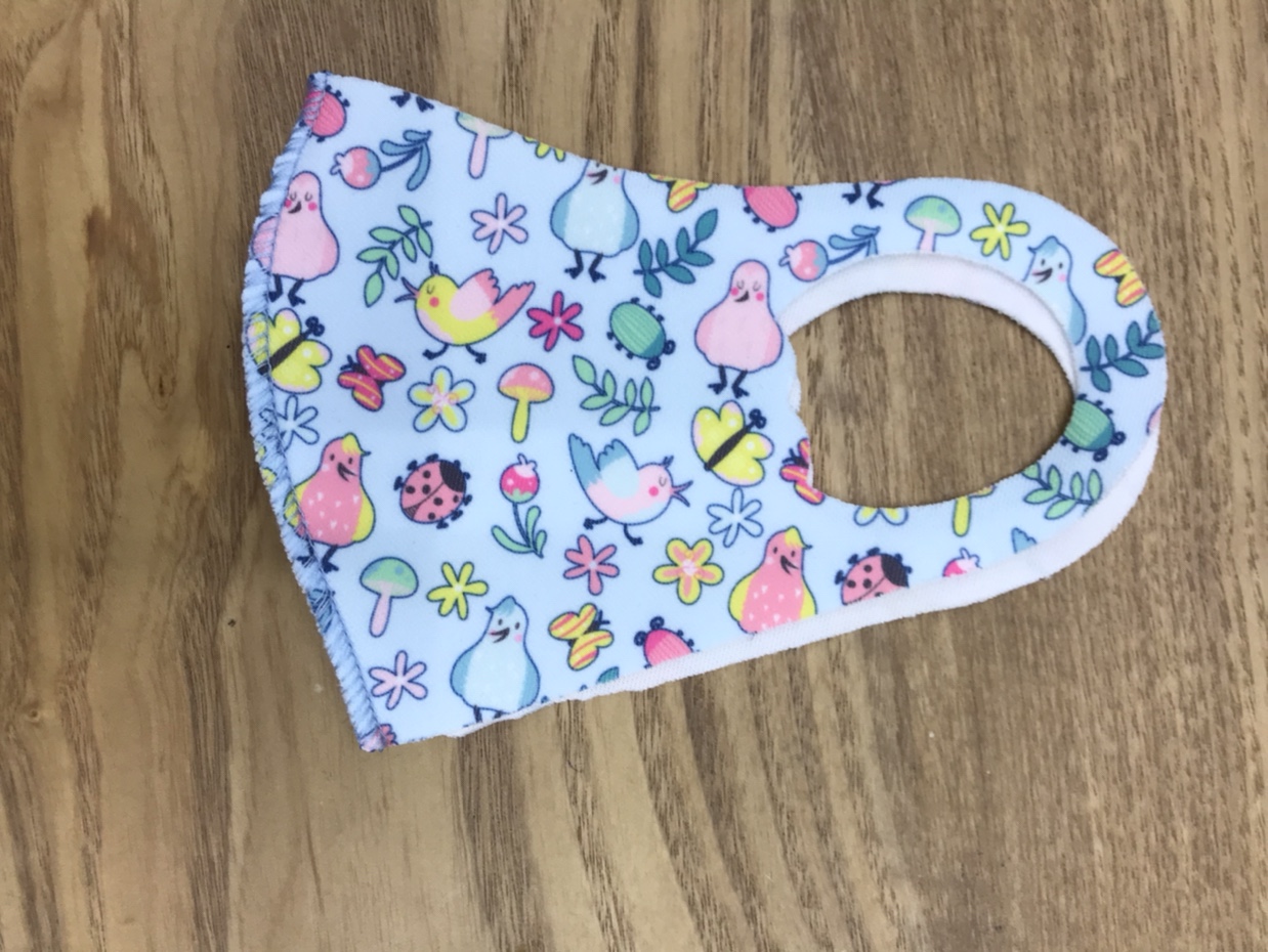 儿童印花彩色明星口罩防尘防晒透气可水洗动物【外贸专供】民用民用民用民用