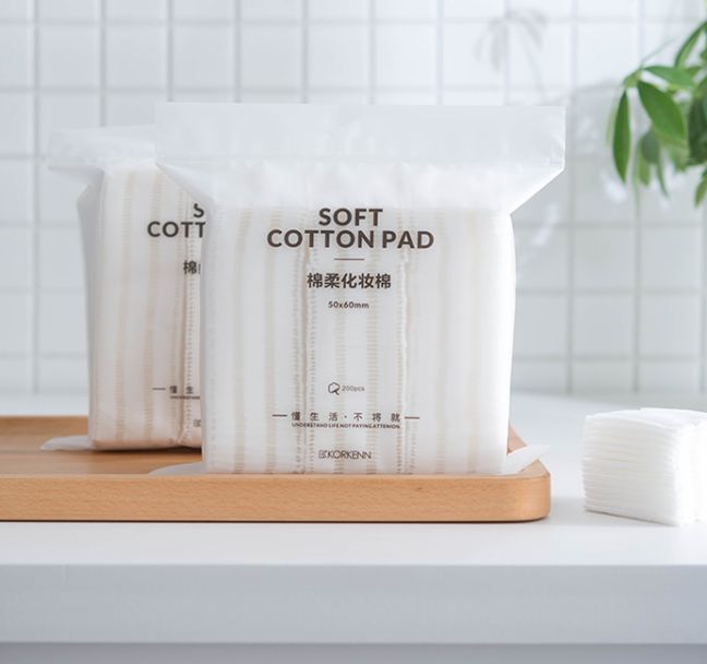 Yiwu Good cotton soft cosmetic cotton (200pcs) bag pack M-00970/35649 full figure