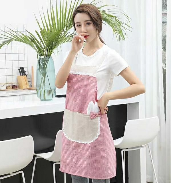 Canvas little rabbit apron Specification image
