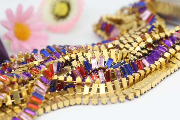 长方亚克力钻链